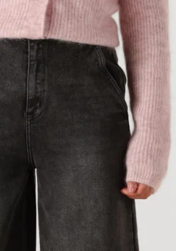 JANICE wide jeans dexter antraciet