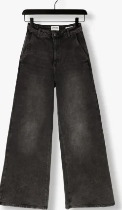 JANICE wide jeans dexter antraciet