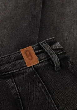 JANICE wide jeans dexter antraciet