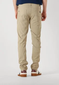 7 FOR ALL MANKIND slim fit jeans 5-pocket slimmy stretch sateen beige New