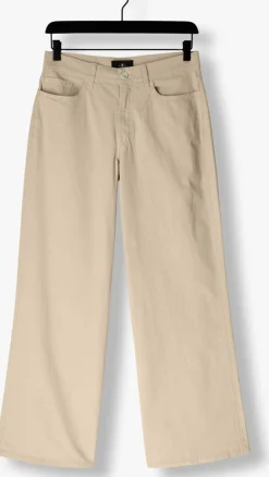 7 FOR ALL MANKIND straight leg jeans lotta twill creme beige Online