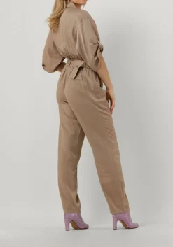 AAIKO jumpsuit nadina vis 510 beige Outlet