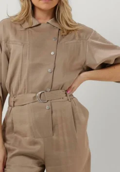 AAIKO jumpsuit nadina vis 510 beige Outlet