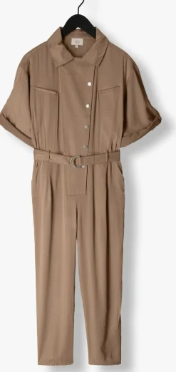 AAIKO jumpsuit nadina vis 510 beige Outlet