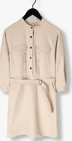 AAIKO jurken jana vis 565 beige Sale