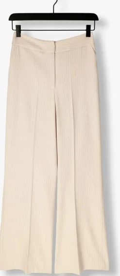 AAIKO pantalon sonja stripe vis 526 beige Outlet