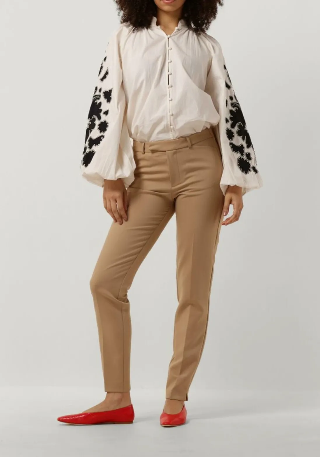 AIMEE THE LABEL pantalon phoebe beige Hot