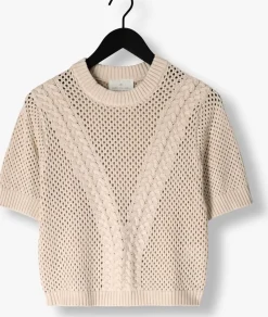 AIMEE THE LABEL top kyarap beige Clearance