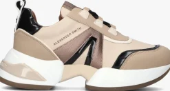 ALEXANDER SMITH lage sneakers marble beige New