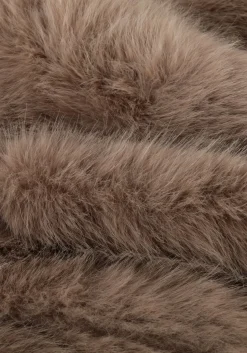 ALTER EGO faux fur jas novi beige