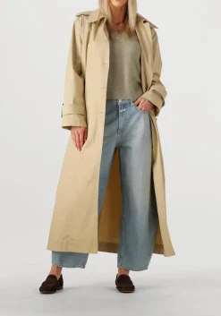 ALTER EGO trenchcoats amber beige