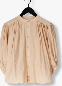 AMAYA AMSTERDAM blouses juno blouse beige Clearance