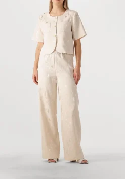 AMAYA AMSTERDAM wijde broek mavis beige Discount