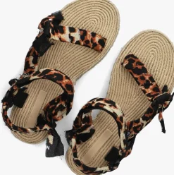 ARIZONA LOVE platte sandalen trekky raffia beige Hot