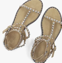 ASH platte sandalen play beige Hot