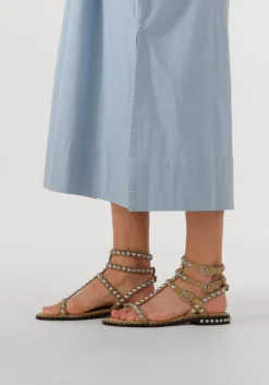 ASH platte sandalen play beige Hot