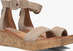 AYANA sandalen met hak 722025 beige Hot