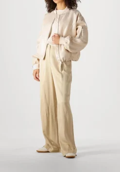 BEAUMONT jack goldie bomber jacket beige