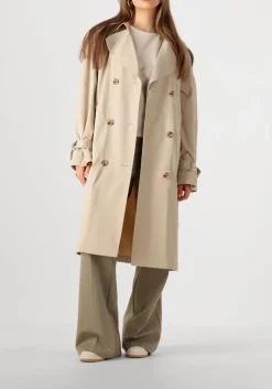 BEAUMONT trenchcoats maxy trench coat beige