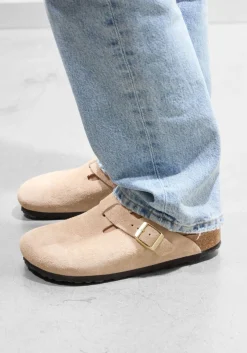 BIRKENSTOCK instappers boston bs beige Clearance