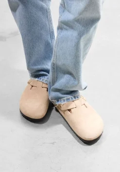 BIRKENSTOCK instappers boston bs beige Clearance