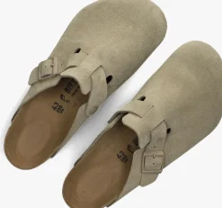BIRKENSTOCK instappers boston heren beige New