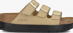 BIRKENSTOCK slippers florida iii pap flex platform beige Sale