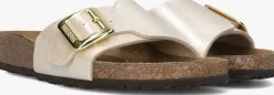 BIRKENSTOCK slippers catalina cushion buckle beige Hot