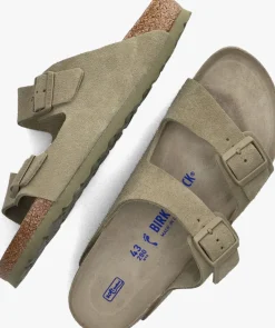 BIRKENSTOCK slippers arizona heren beige New