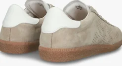 BLACKSTONE lage sneakers lime wren perf woman beige New