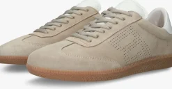BLACKSTONE lage sneakers lime wren perf beige