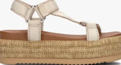 BLASZ platte sandalen cls14351 beige