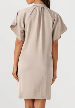 BRUUNS BAZAAR mini jurk wendis dress beige Clearance