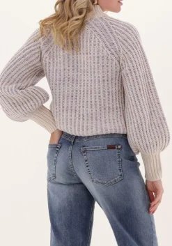 BRUUNS BAZAAR trui larchie millie knit beige Best