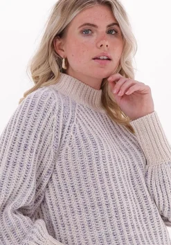 BRUUNS BAZAAR trui larchie millie knit beige Best