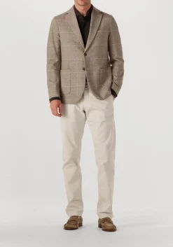 CIRCOLO colberts fleece blazer beige