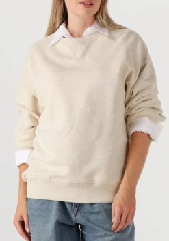 CLOSED trui relaxed sweat shirt beige New