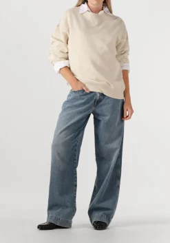 CLOSED trui relaxed sweat shirt beige New