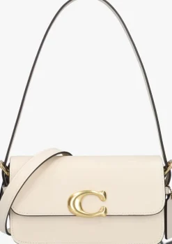 COACH schoudertas zoe shoulder bag beige Discount