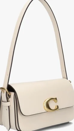 COACH schoudertas zoe shoulder bag beige Discount