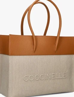 COCCINELLE handtas myrtha beige New