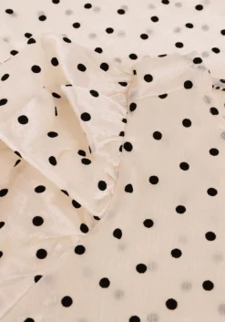 CO'COUTURE blouses dilan dot blouse beige