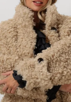 CO'COUTURE teddy jas teddy mix jacket beige Discount