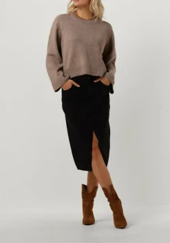 CO'COUTURE trui maja crop o knit beige Hot