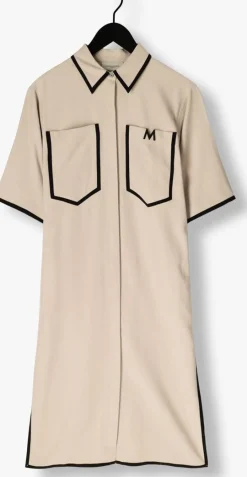 COPENHAGEN MUSE midi jurk si shirt dress beige New