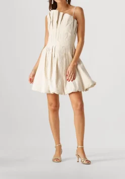 COPENHAGEN MUSE mini jurk brinda dress beige Outlet