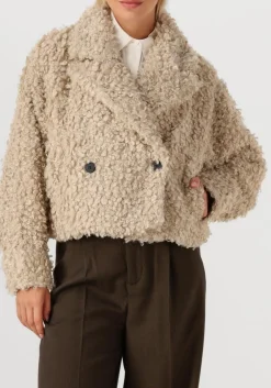 COPENHAGEN MUSE teddy jas cmcurly-jacket beige