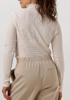 DANTE6 trui zane structured layering top beige Best