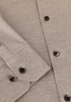 DESOTO LUXURY klassiek overhemd luxury hai 1/1 beige Hot