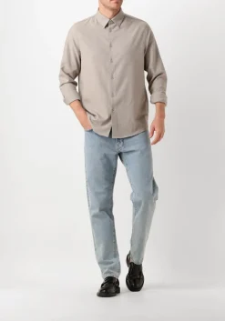 DRYKORN casual overhemd ramis beige Hot